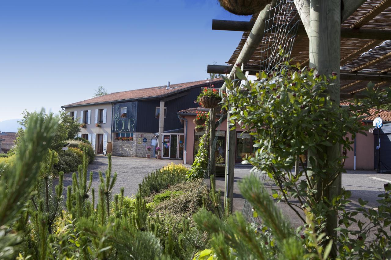 Logis Hotel Restaurant La Tour Dunières Eksteriør bilde